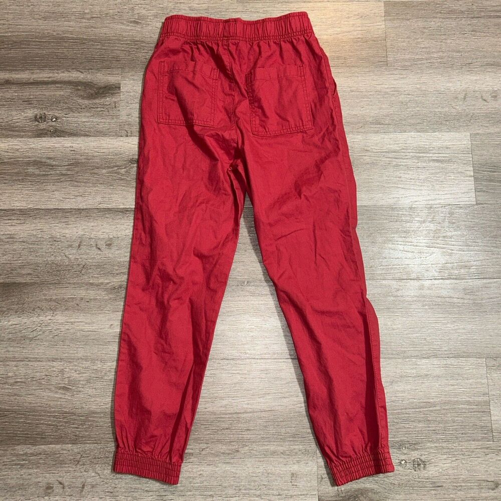 Childrens Place Boys Size 12 Jogger Pants Adjustable Elastic Waist Khaki Red DS - Picture 4 of 4